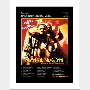Raekwon - Only Built 4 Cuban Linx... Tracklist Album Posters and Art